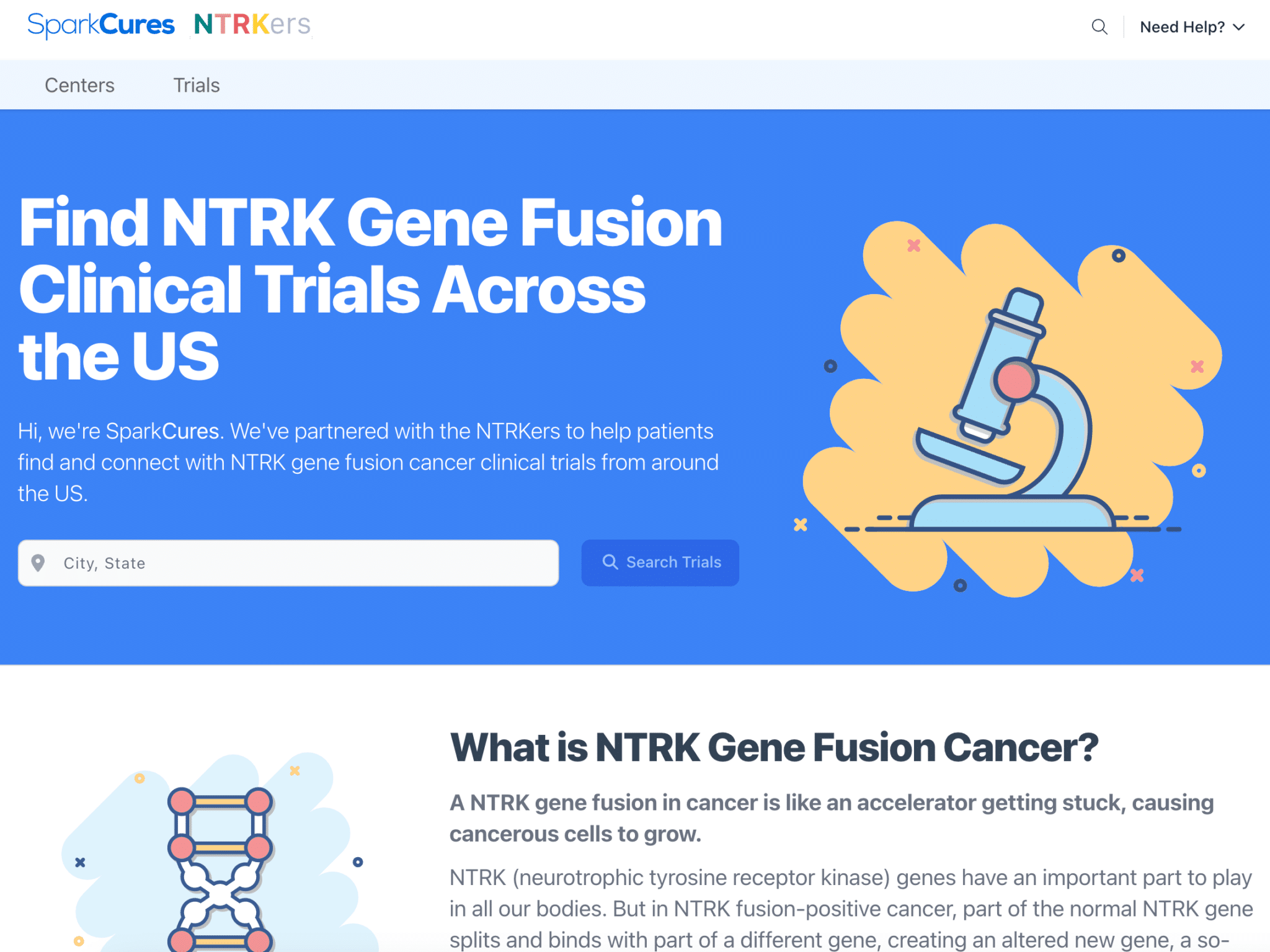 image for New partnership with SparkCures brings clinical trial matching